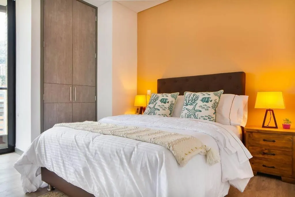 Penthouse El Poblado, Hermosa Vista, Dos Alcobas Medellín Apartmán